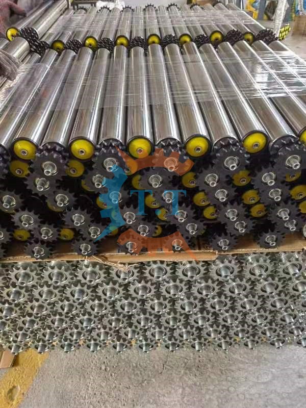 con lăn băng tải công nghiệp