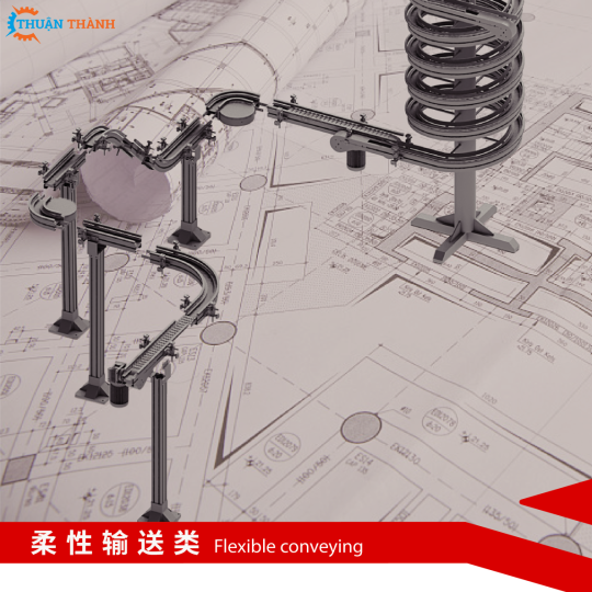 Băng tải khung nhôm xích xương cá