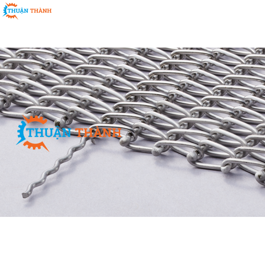 Băng tải lưới inox sợi xoắn