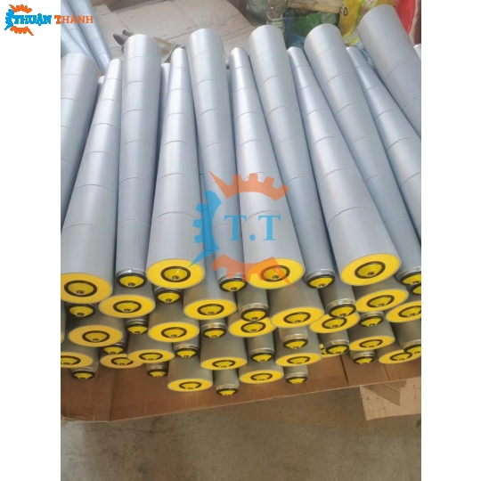 Con lăn băng tải côn tự do - vỏ nhựa